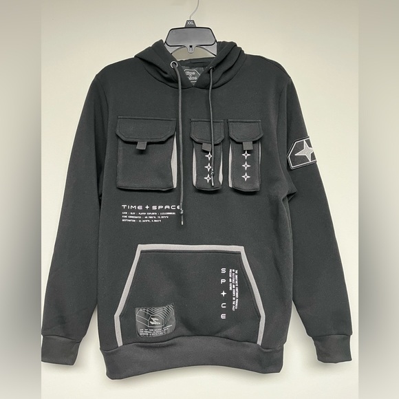 Time + Space pocket hoodie(SOLD) - Picture 1 of 8